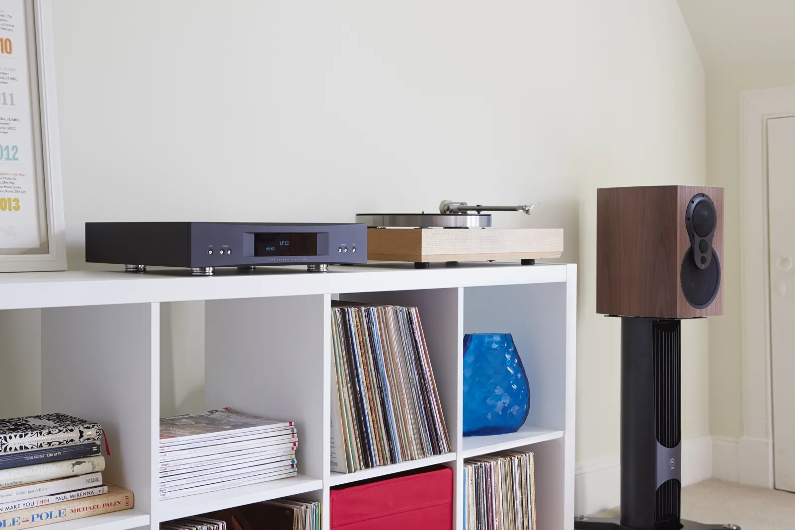Impianto Hi-Fi integrato in un ambiente domestico